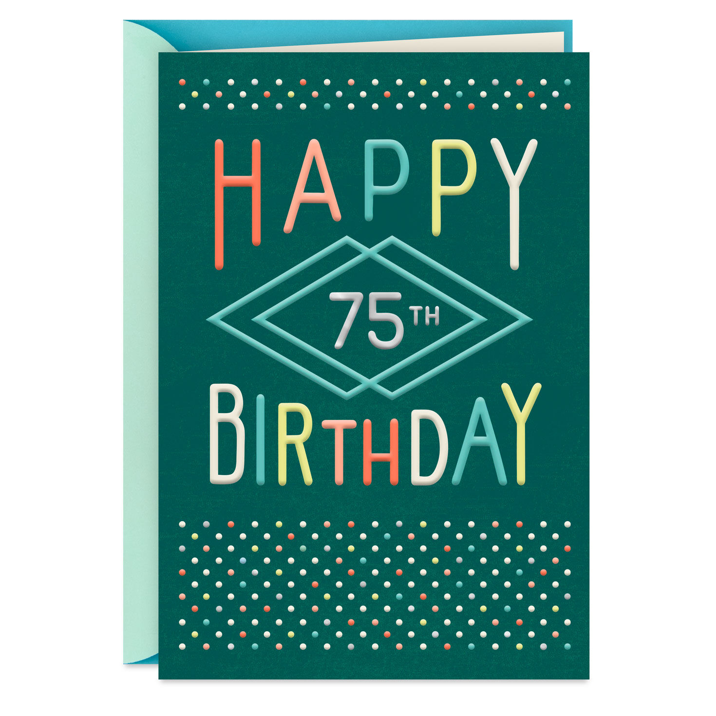 A Million Kinds of Wonderful 75th Birthday Card