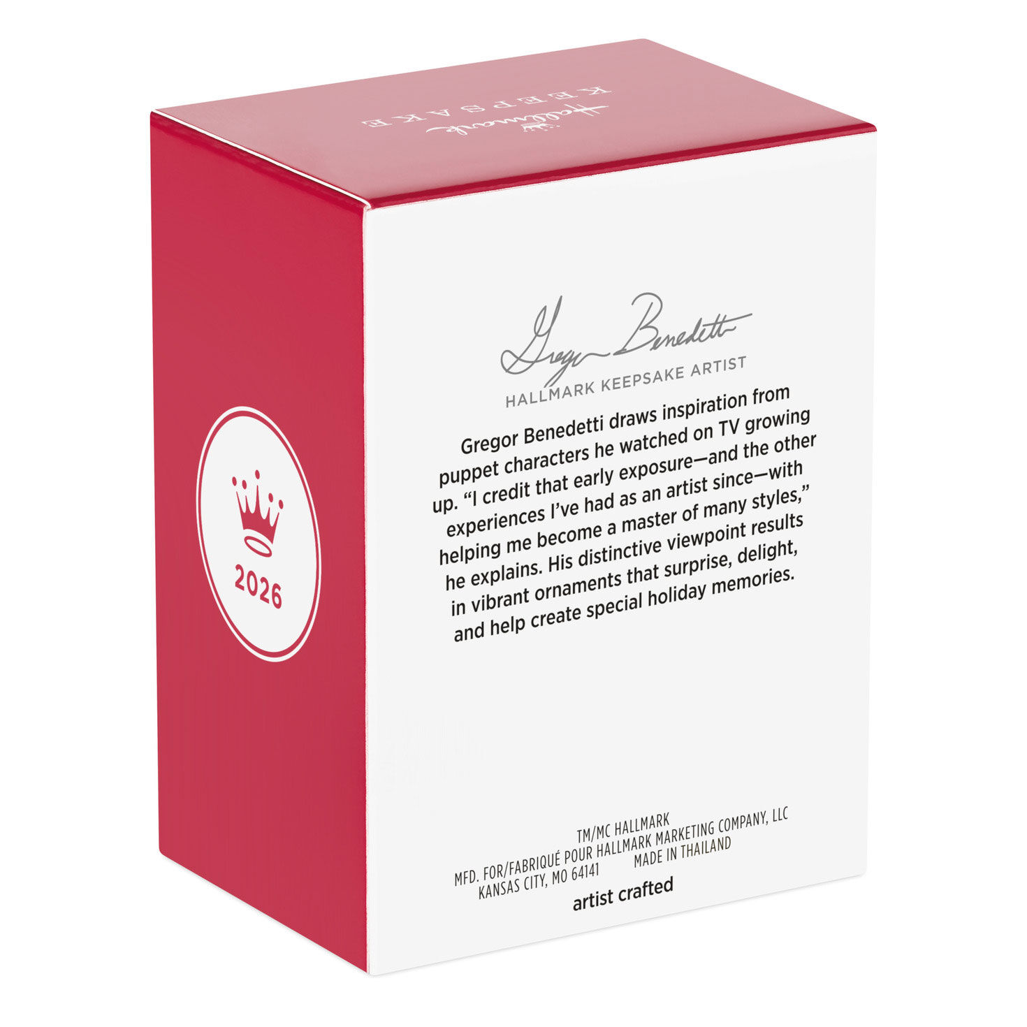 Groot in Snow Suit Keepsake Ornament Package Back image number 8