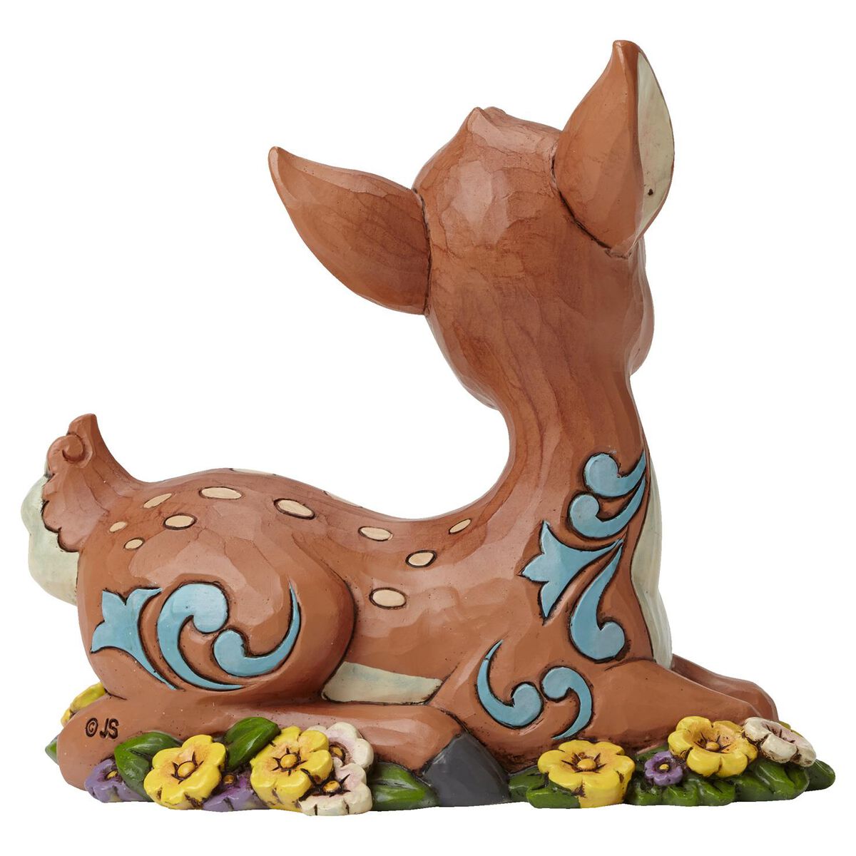 Jim Shore Flower Bed Fawn Figurine Figurines Hallmark