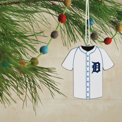 MLB Detroit Tigers™ Baseball Jersey Metal Hallmark Ornament, 