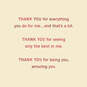 Thank You for Being You Sweetest Day Card for Wife, , large image number 2