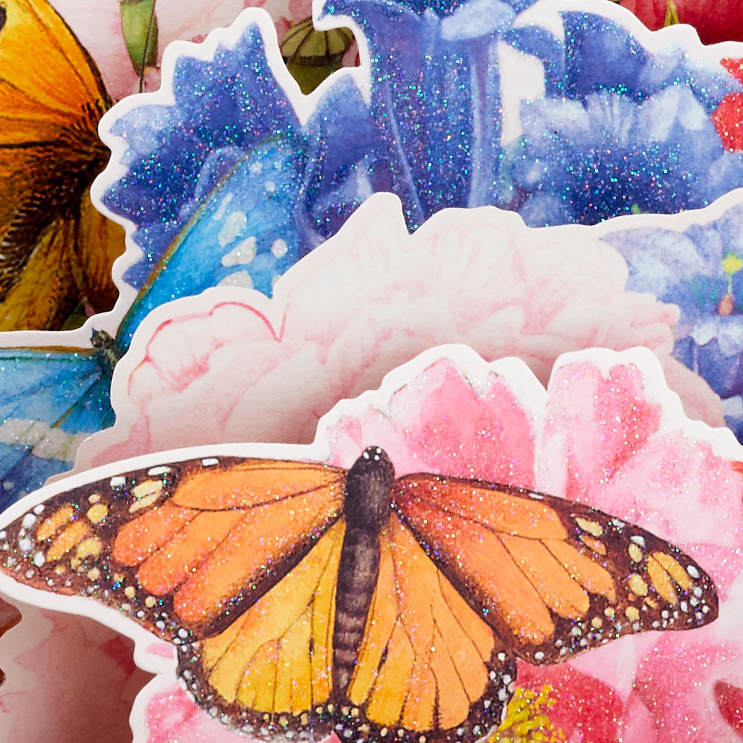 Marjolein Bastin Butterflies and Flowers Pop-Up Mother's Day Card Card Front Detail image number 4