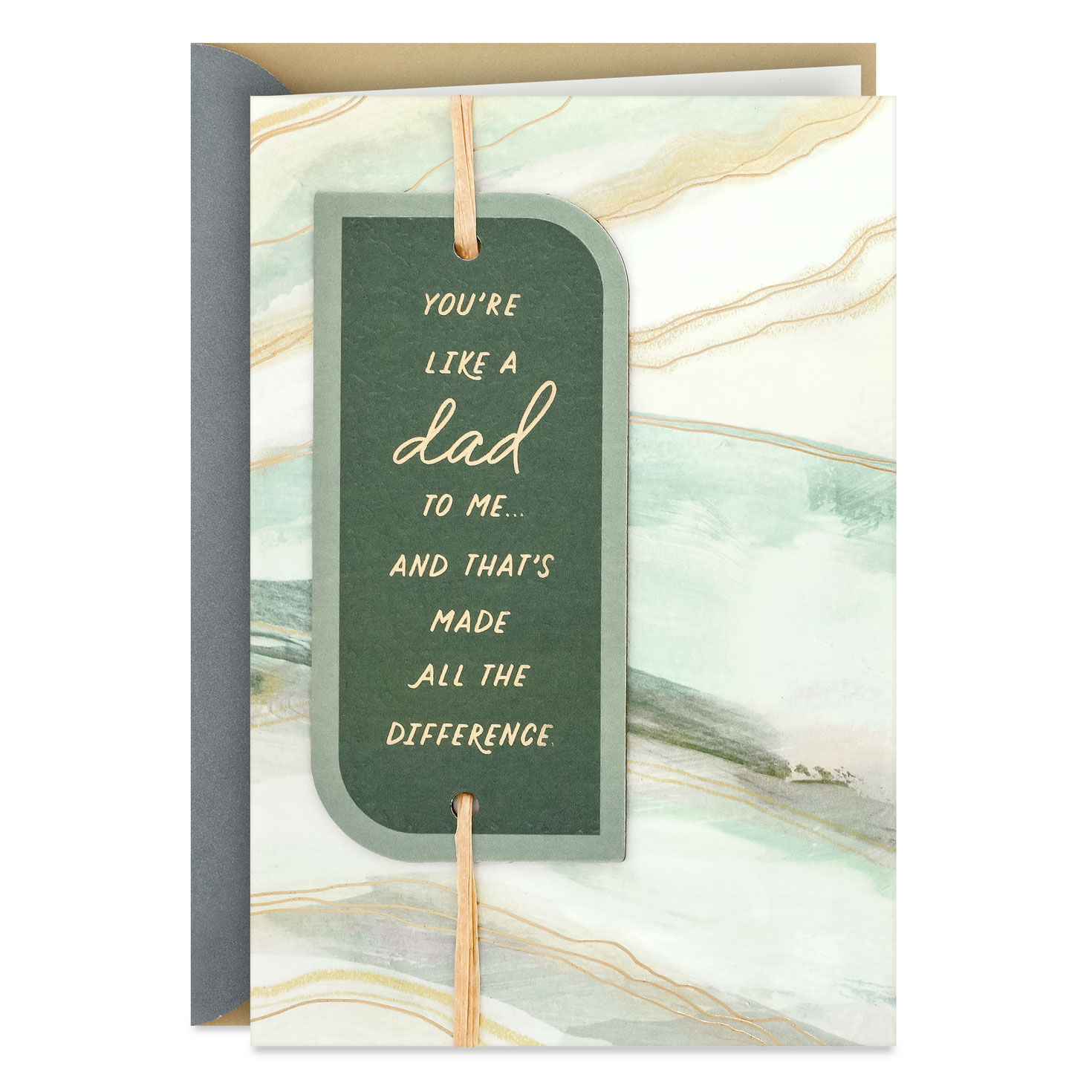You're Like a Dad to Me Birthday Card for Him