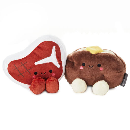Better Together Steak and Potato Magnetic Plush, 4.25", 