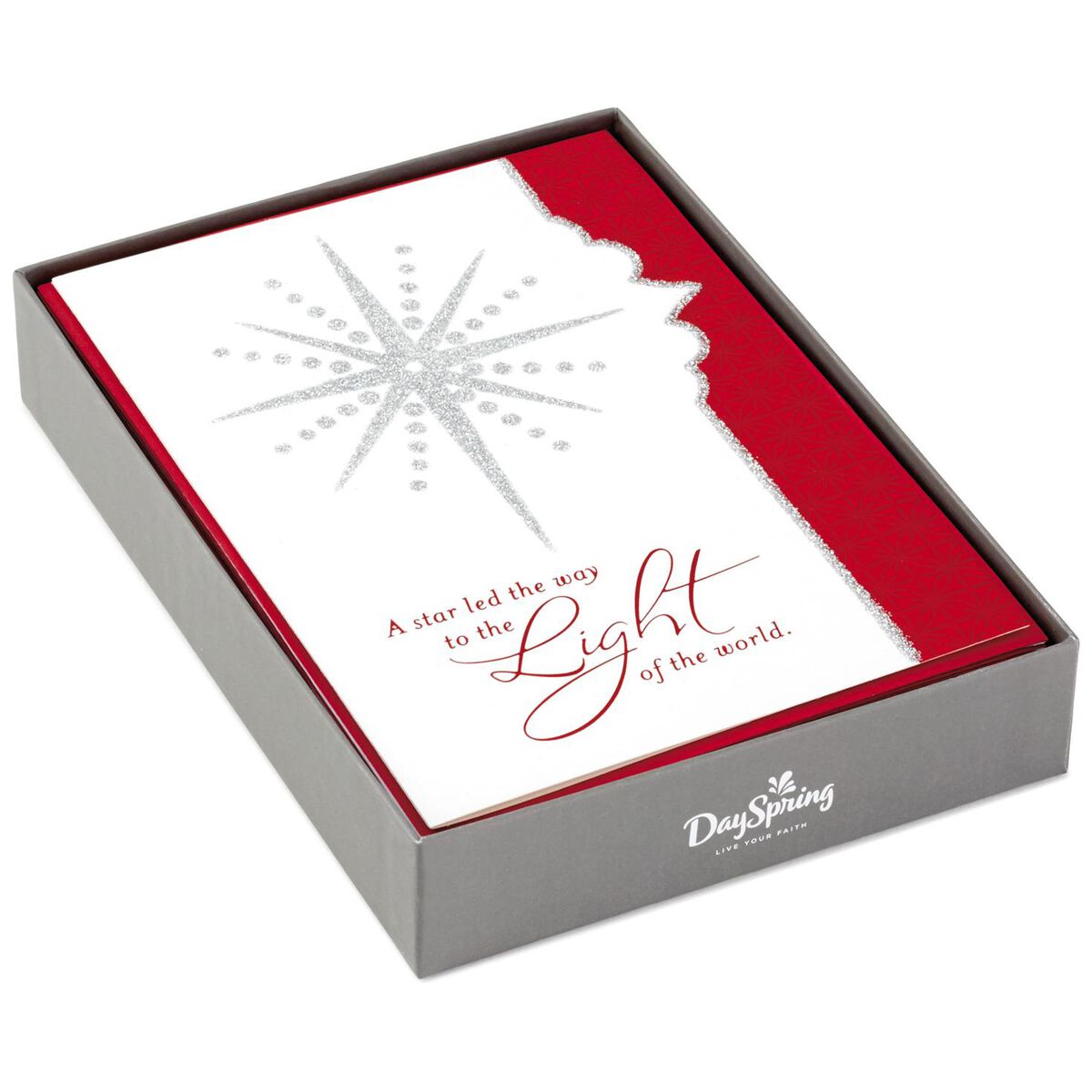 Light of the World Religious Christmas Cards, Box of 16 Boxed Cards