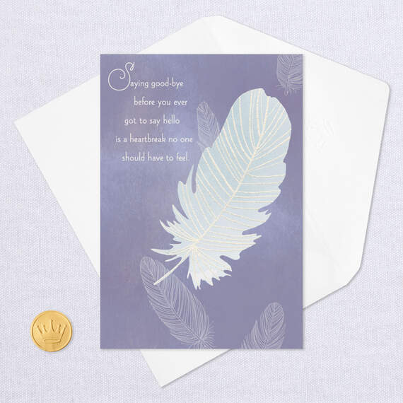 Holding You Close Pregnancy Loss Sympathy Card, , large image number 5