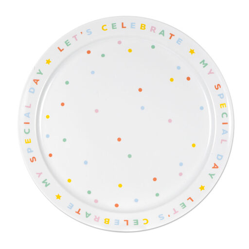My Special Day Celebration Plate, 11", 
