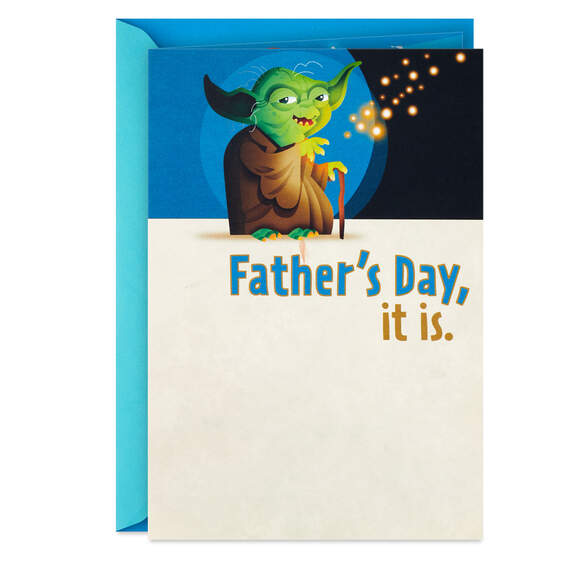 Star Wars™ Yoda™ Pop-Up Father's Day Card