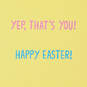 Cute Fuzzy Bunny Easter Card, , large image number 2
