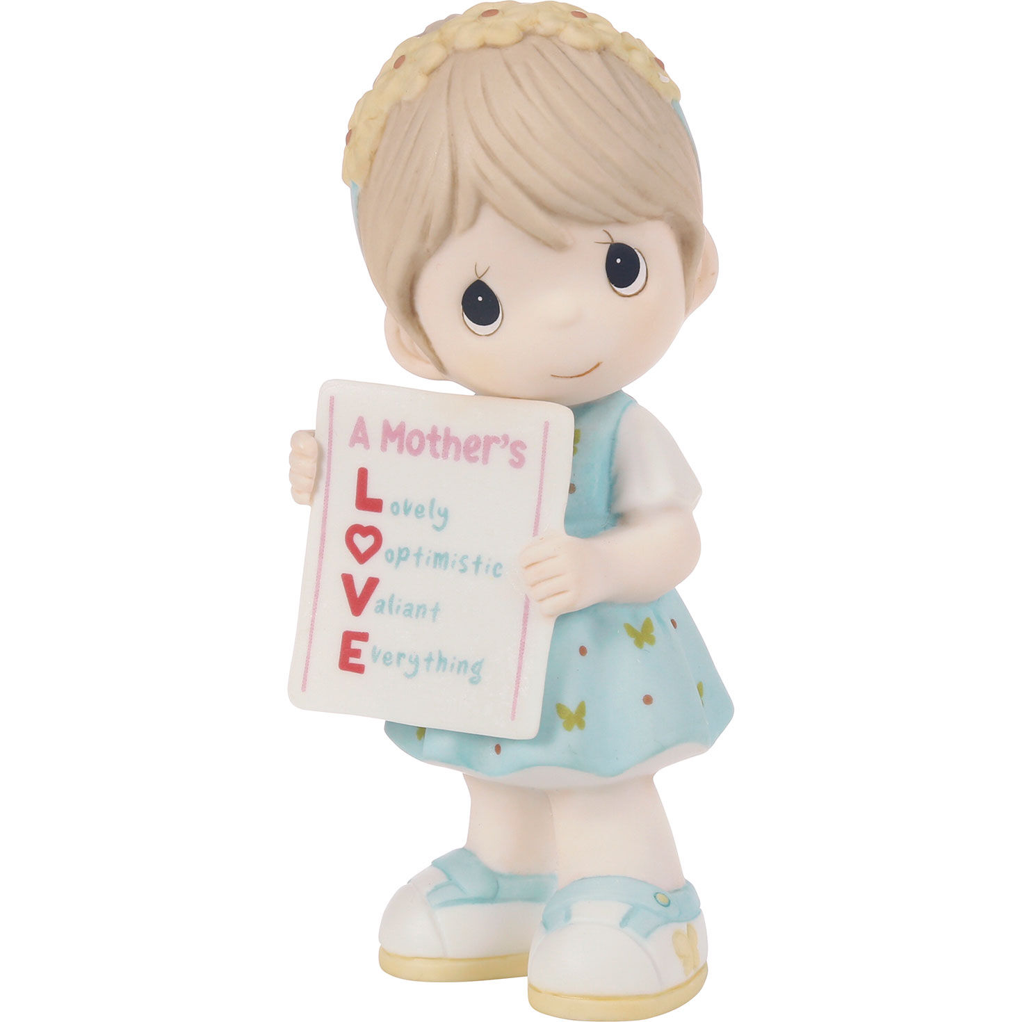 Precious Moments A Mother's Love Is Everything Girl Figurine, 4.6"