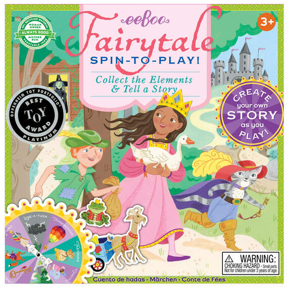 Fairytale Spin-to-Play Storytelling Game
