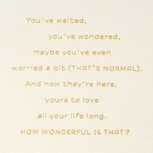 You Two Are Already the Best Parents New Baby Card, 