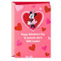 Disney Minnie Mouse Loved and Lovable Valentine's Day Card, , large image number 1