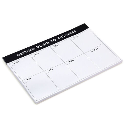 Getting Down to Business Large Memo Pad, 