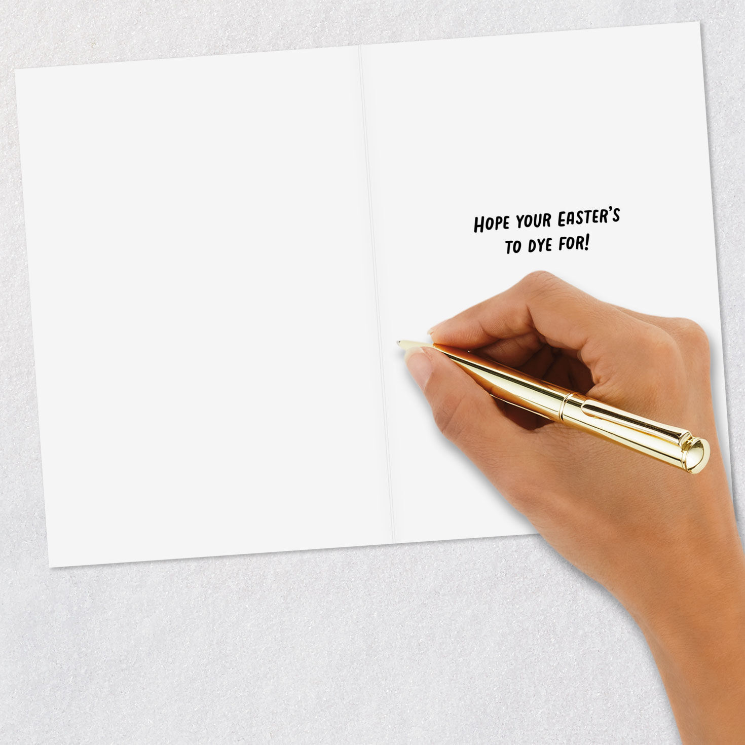 Dyed Easter Eggs Funny Easter Card Signing card image number 6