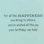 All the Happiness You Bring to Others Birthday Card, , large image number 2