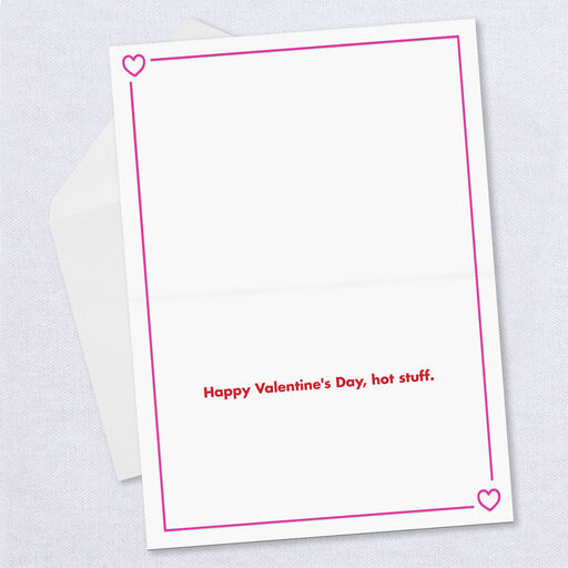 Personalized Exclamation Hearts Love Photo Card, 