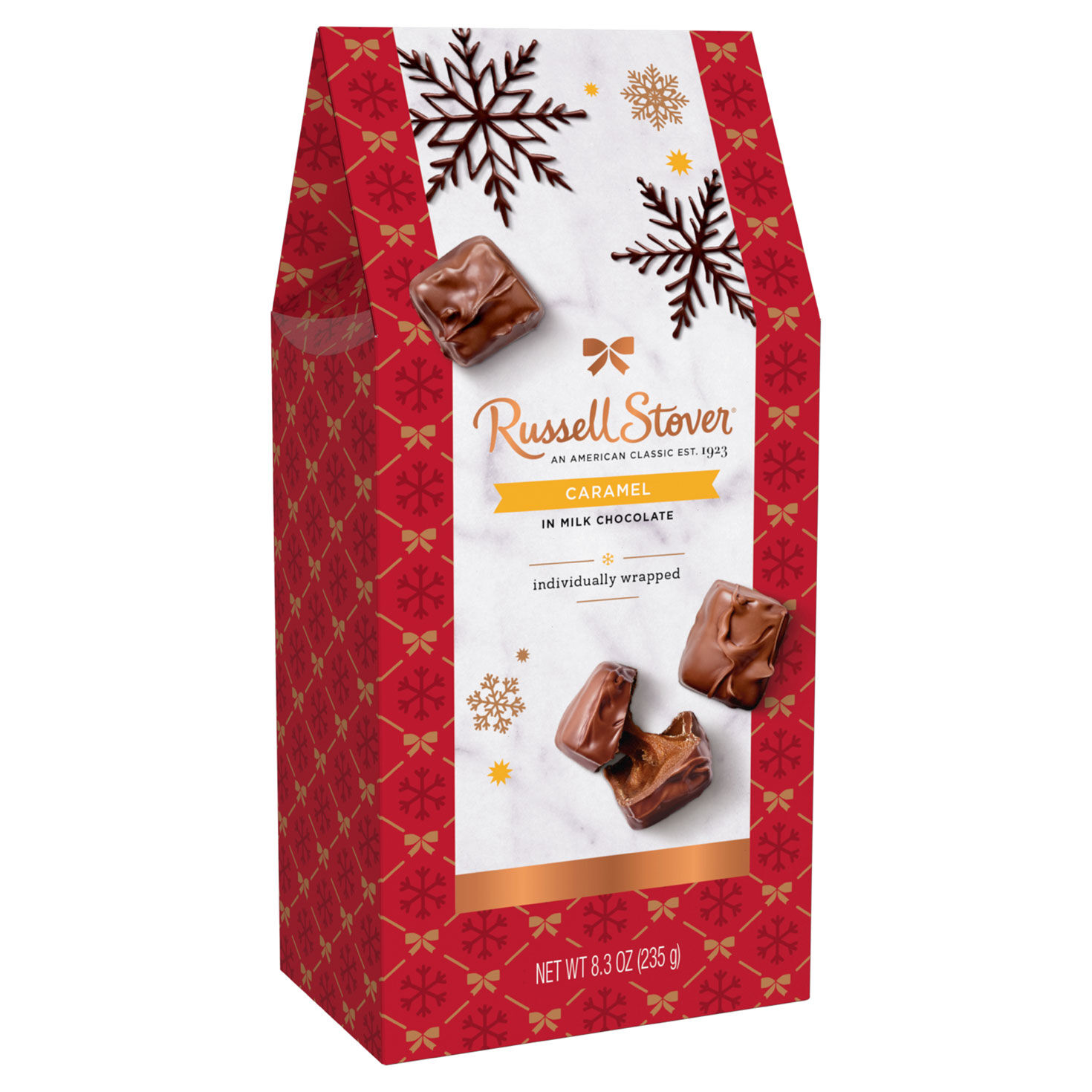 Russell Stover Caramel Candies, 8.3 oz. Box