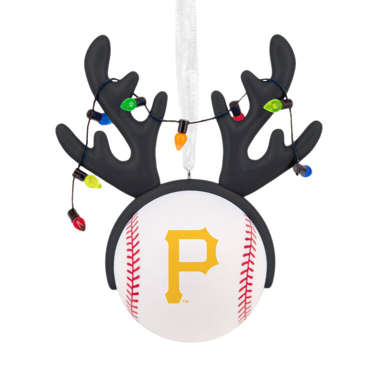 MLB Pittsburgh Pirates™ Reindeer Baseball Hallmark Ornament