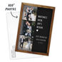 Letter Board Personalized Wedding Announcement Card Front indicating personalization image number 2