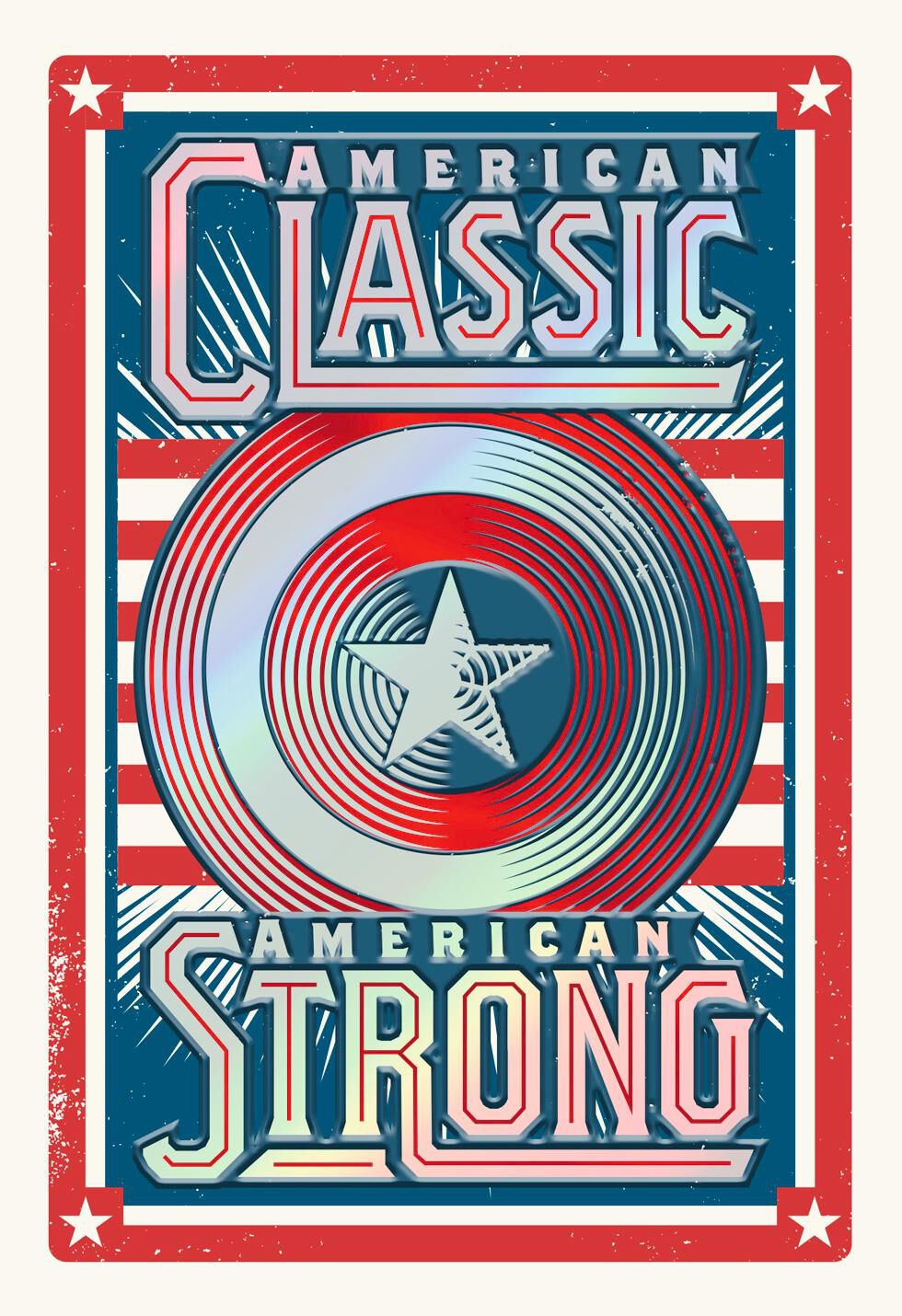 Marvel Captain America True Hero Father's Day Card