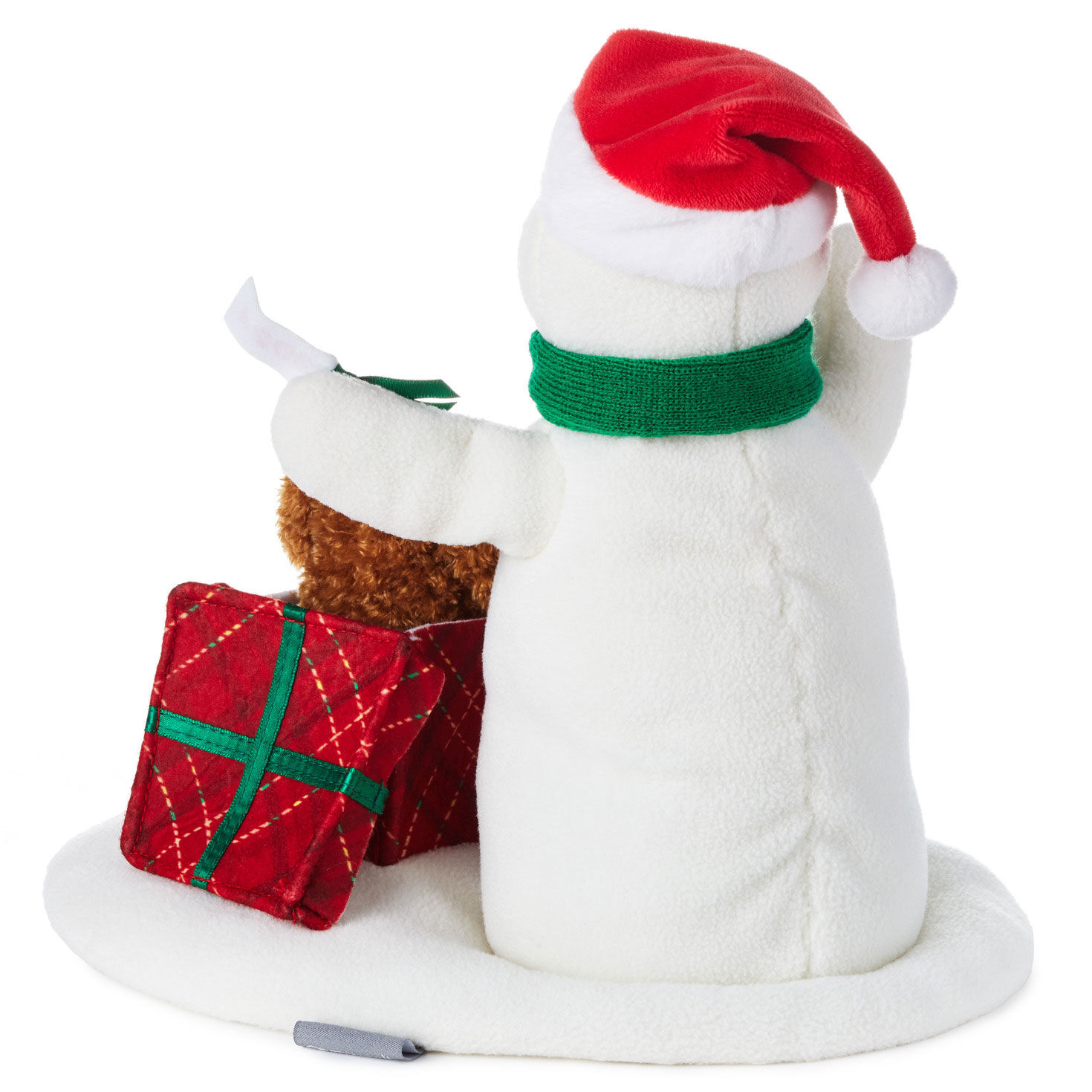 Wrapped in Joy Singing Snowman Plush With Motion, 10", , large image number 2
