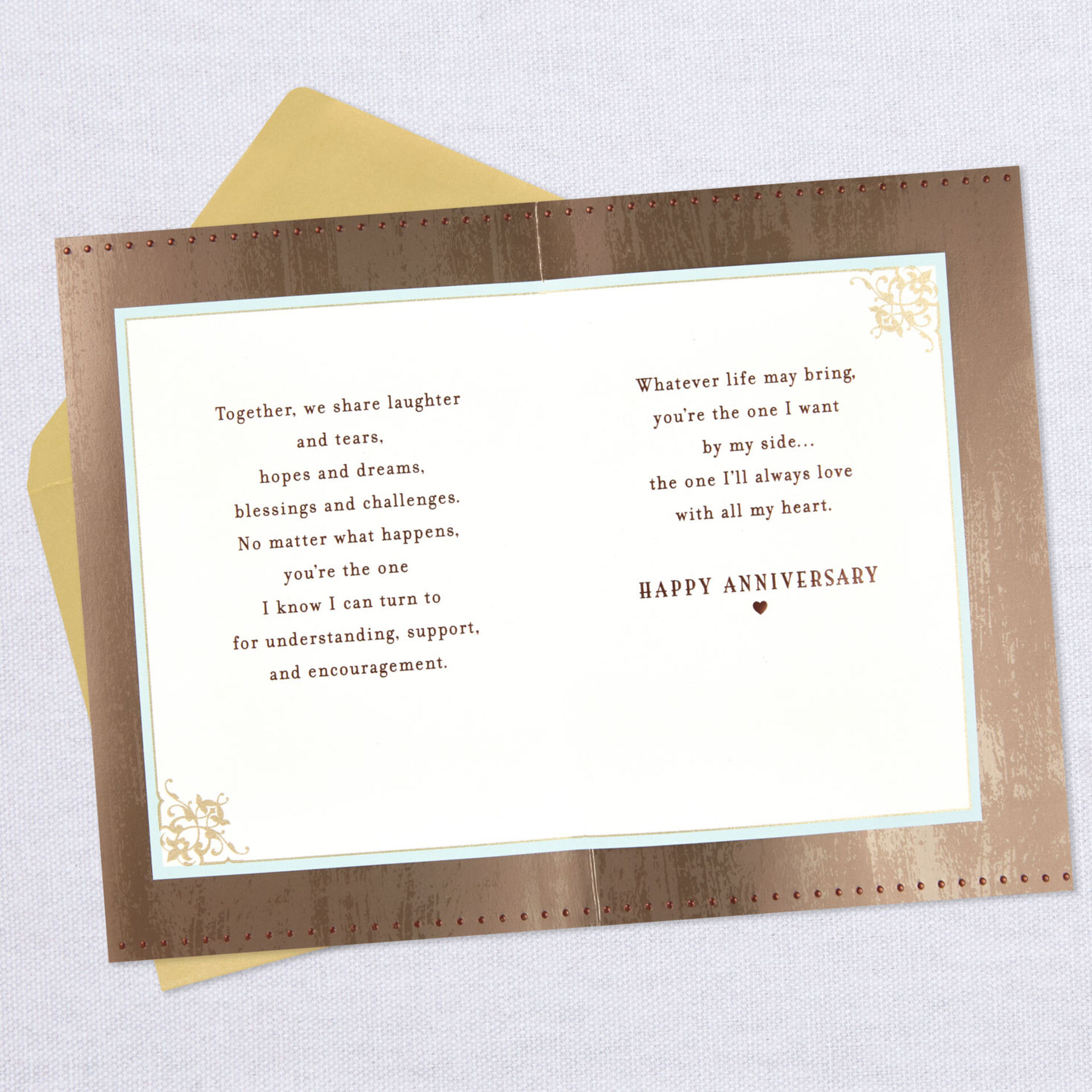 My Partner in Life Anniversary Card for Husband - Greeting Cards - Hallmark