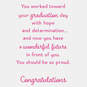 A Wonderful Future Graduation Card for Her, , large image number 2