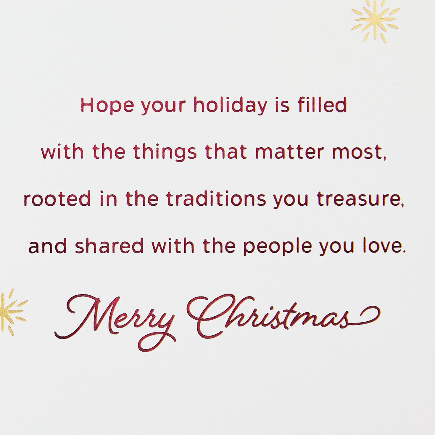 Snowy Bridge Painting Christmas Card Sentiment image number 2