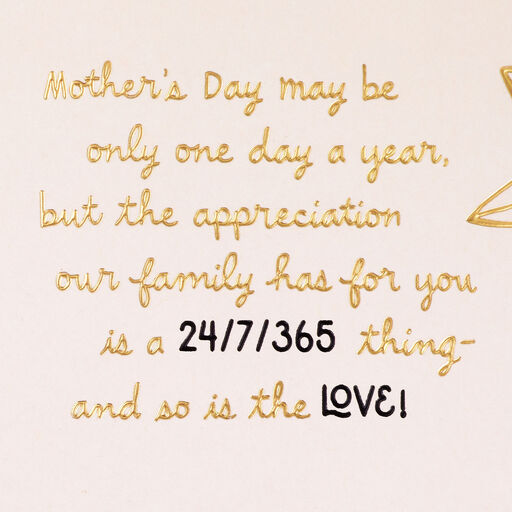 Gratitude and Love Mother's Day Card for Grandma, 