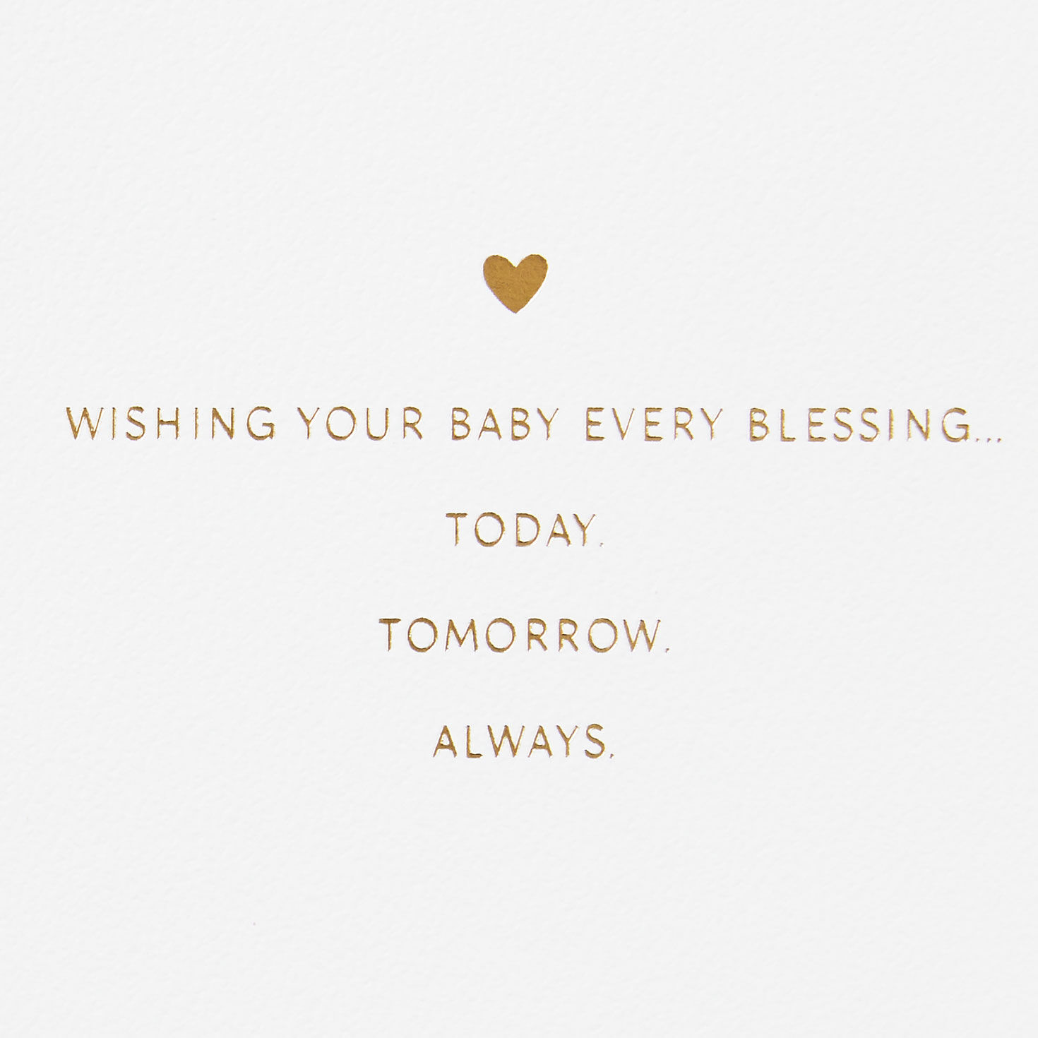 Removable Cross with Flowers on Yellow Baptism Card Sentiment  image number 2