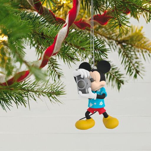 Disney All About Mickey! Tourist Mickey Ornament, 