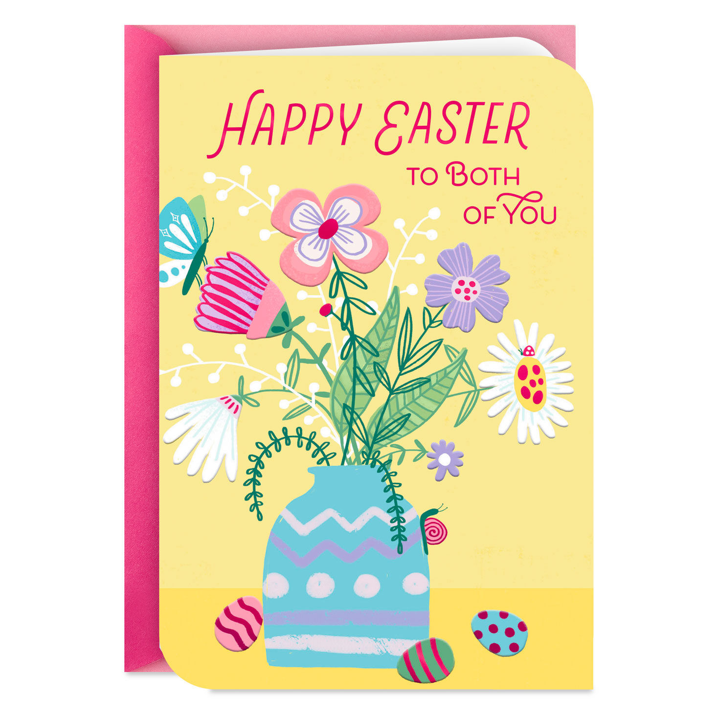 Beautiful Springtime Easter Card for Couple