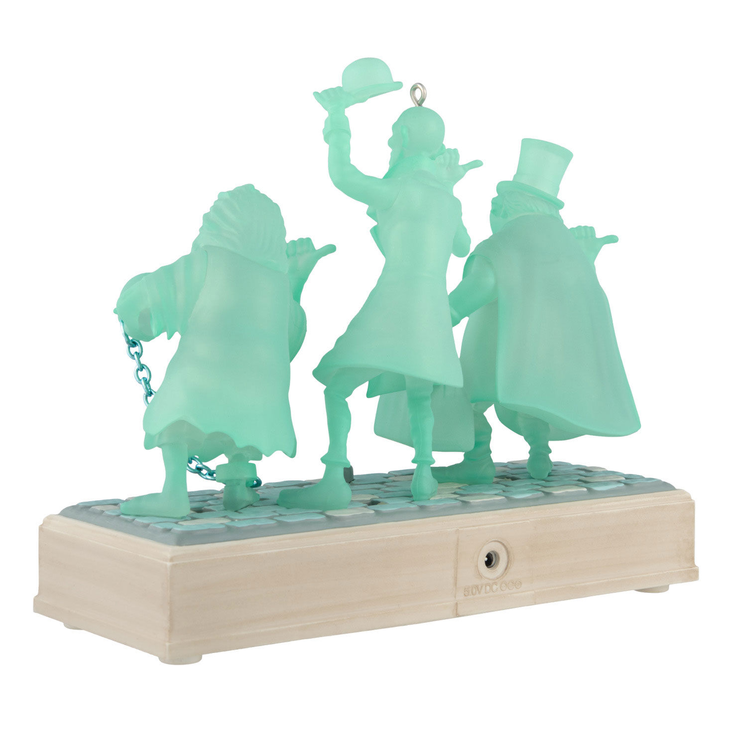 Haunted Mansion Hitchhiking Ghosts Ornament back image number 7