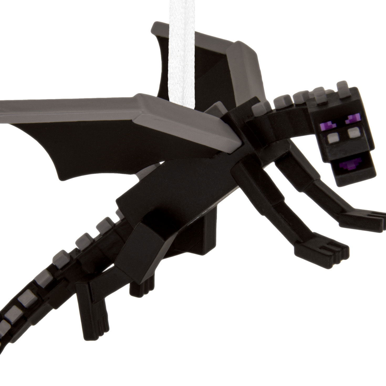 Minecraft Black Dragon Christmas Ornament Back image number 6