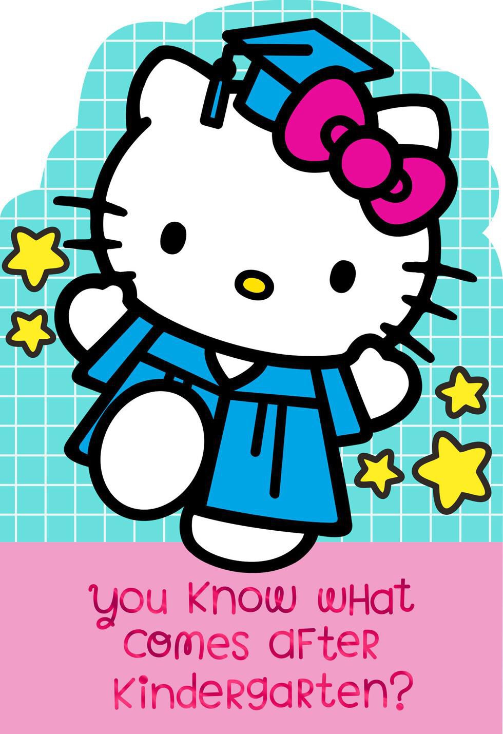 Hello Kitty Kindergarten Graduation Card Greeting Cards Hallmark