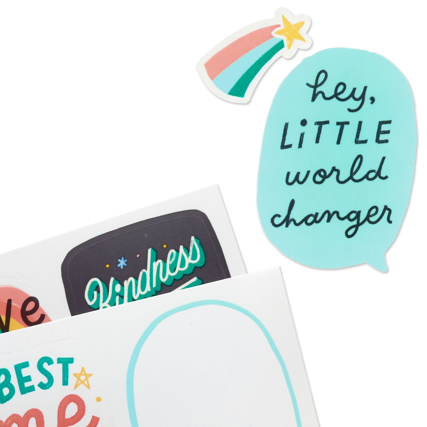 Little World Changers™ Kindness Repositionable Stickers, Pack of 12 for only USD 4.00 | Hallmark