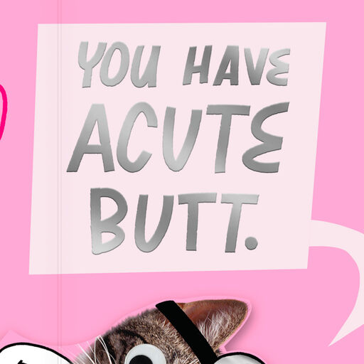 Acute Butt Funny Pop-Up Sweetest Day Card, 