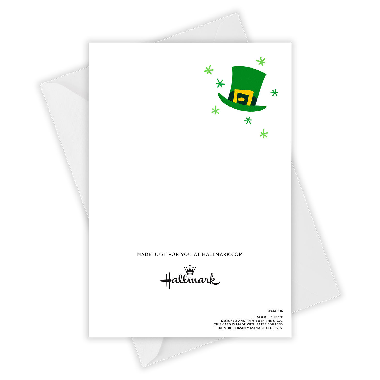 Personalized Leprechaun Cat St. Patrick&rsquo;s Day Card  image number 4