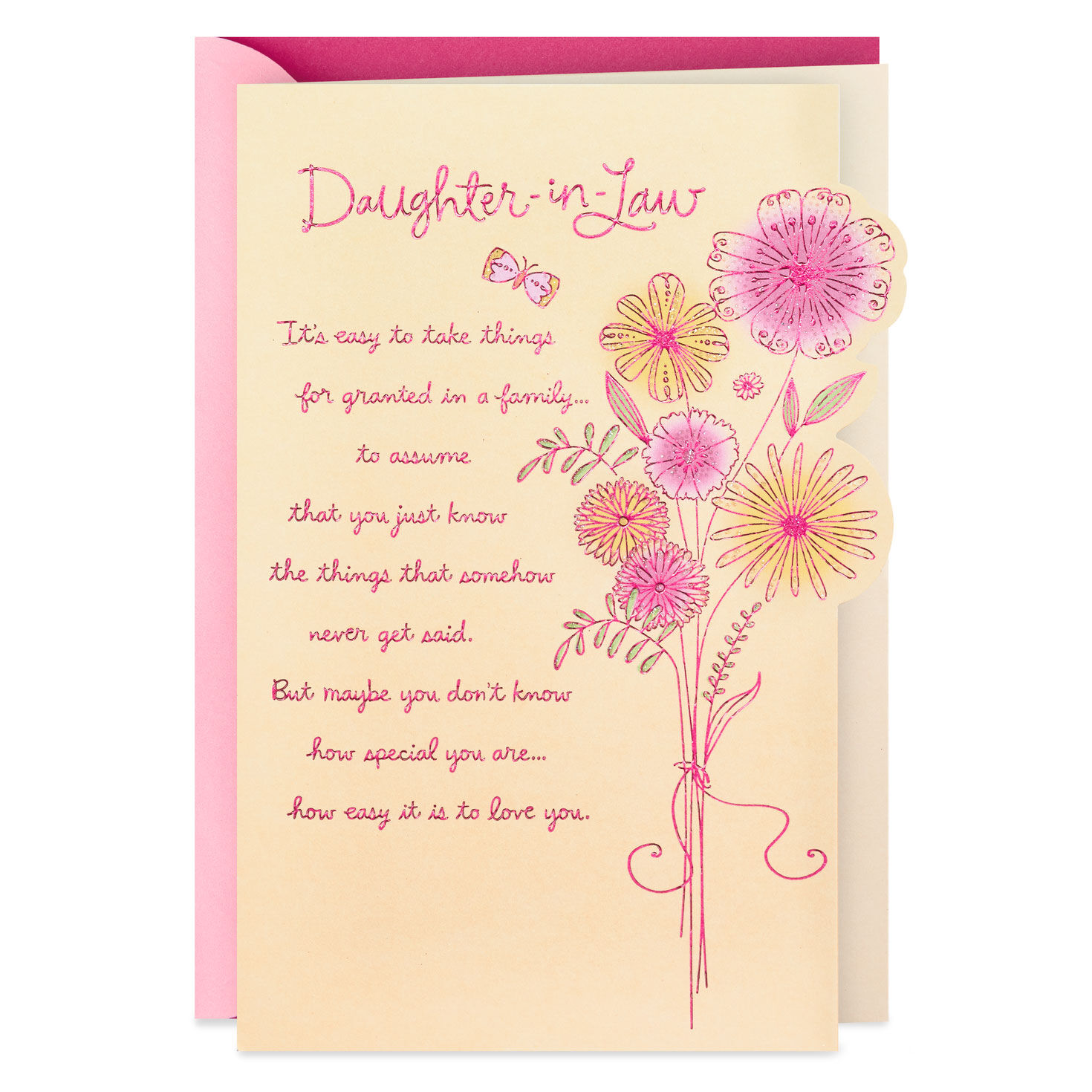 How Special You Are Birthday Card For Daughter In Law Greeting