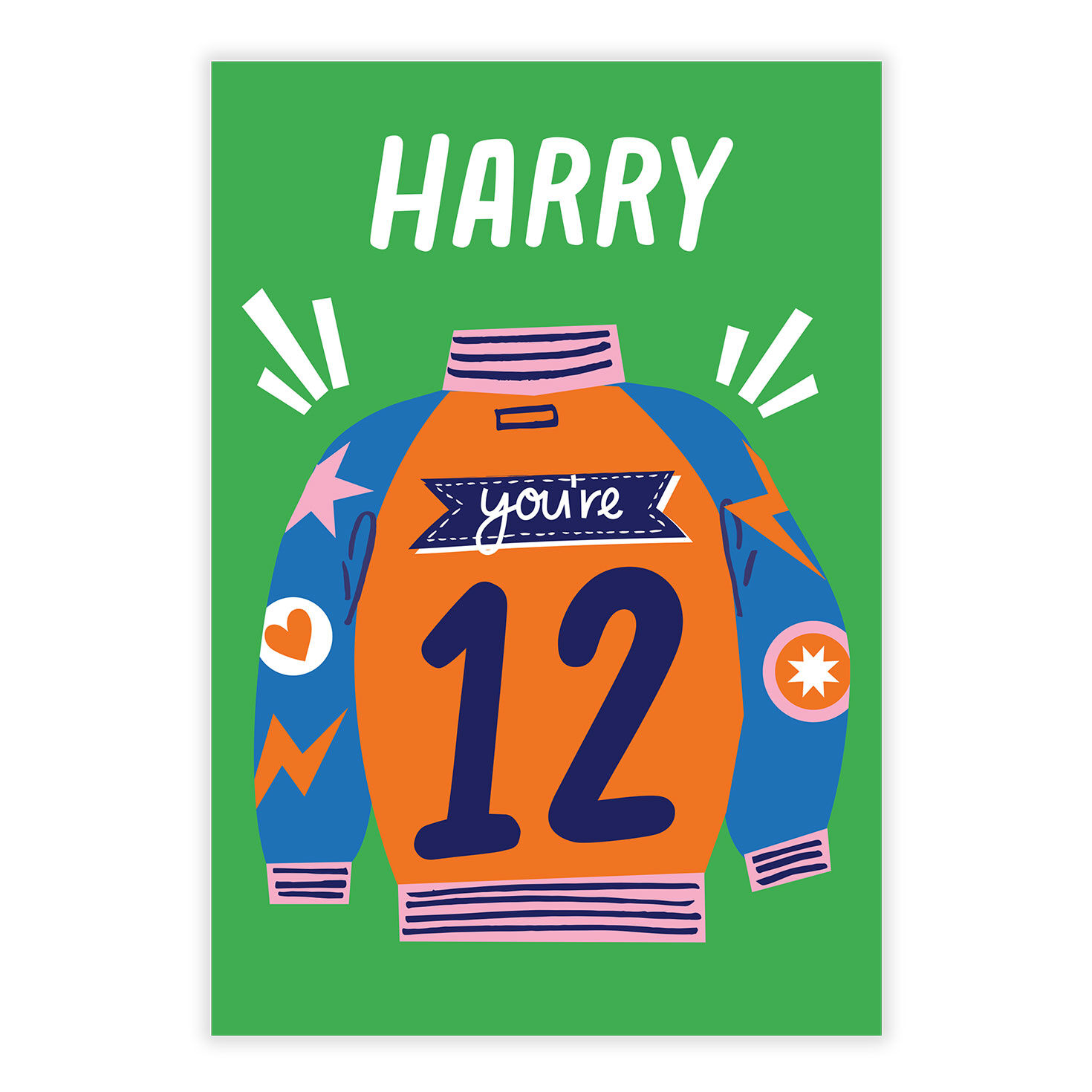 Fun Letter Jacket Birthday eCard, , large image number 2