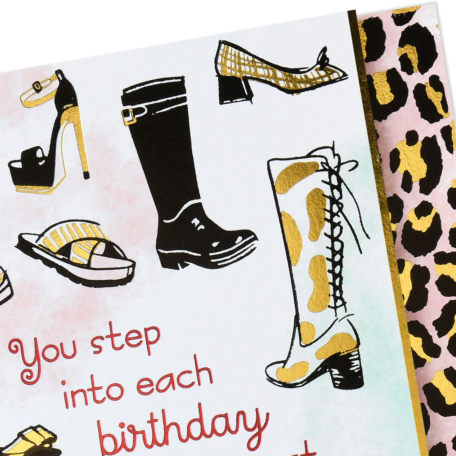 Putting Your Best Foot Forward Birthday Card for only USD 4.99 | Hallmark