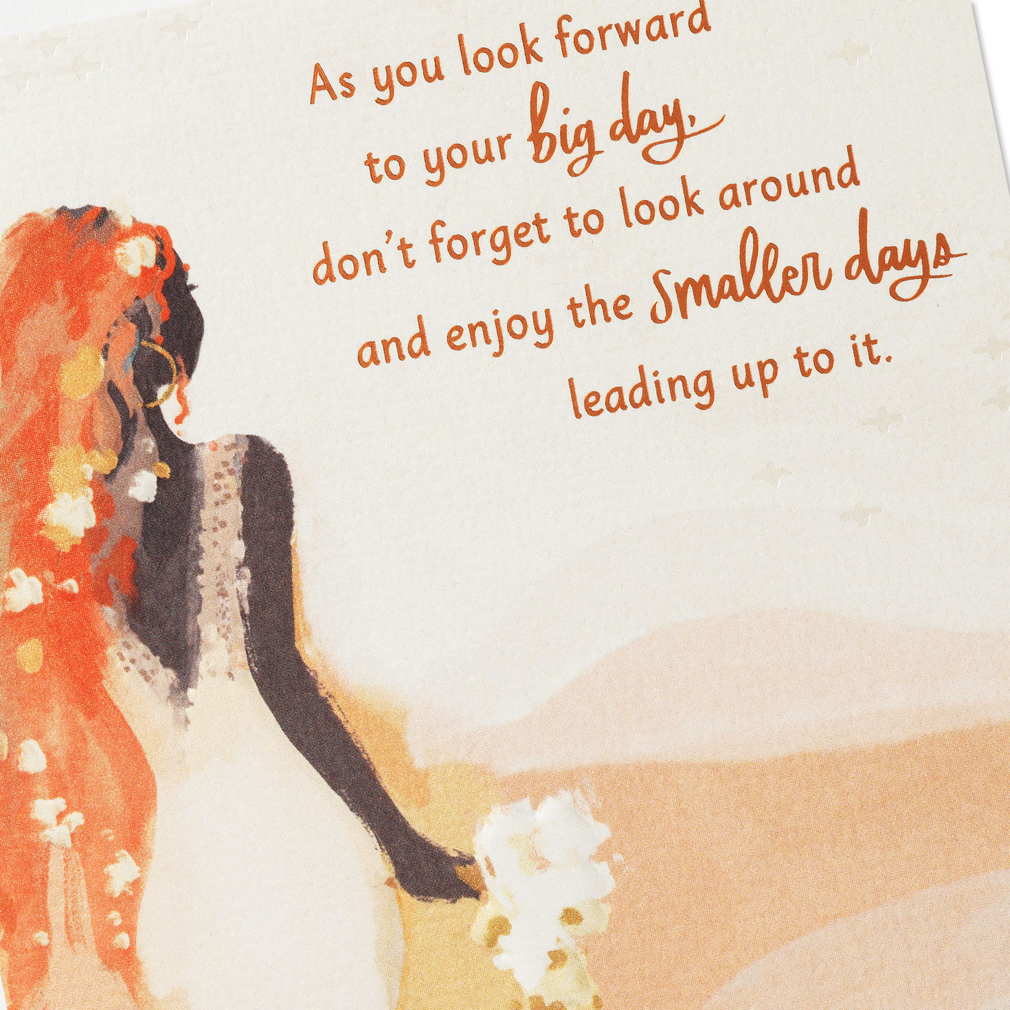 Enjoy the Days to Come Wedding Shower Card, , large image number 4