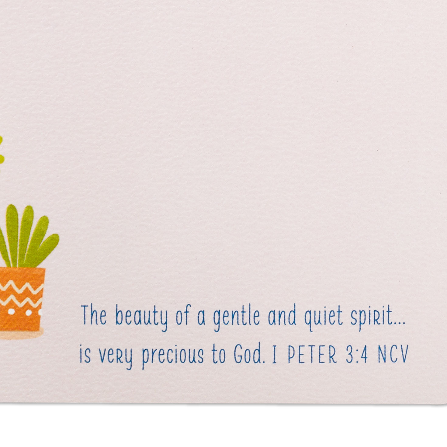 Porch Swing and Plants Religious Mother's Day Card scripture image number 3