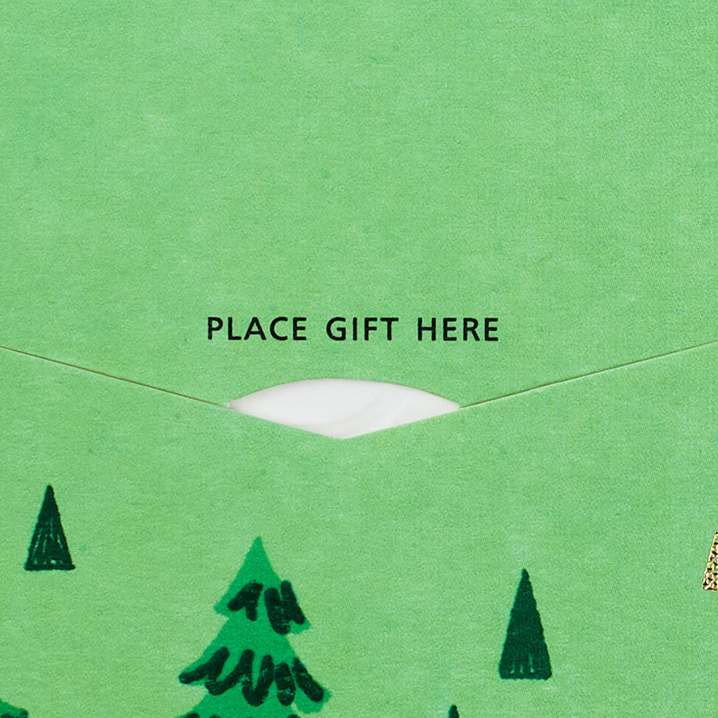 Elegant Christmas Tree Money Holder Christmas Card Sentiment image number 3