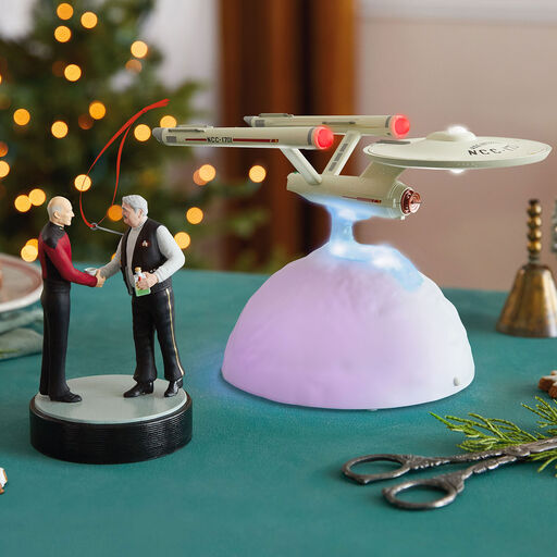 Star Trek™ U.S.S. Enterprise NCC-1701 Tabletop Decoration With Light and Sound, 