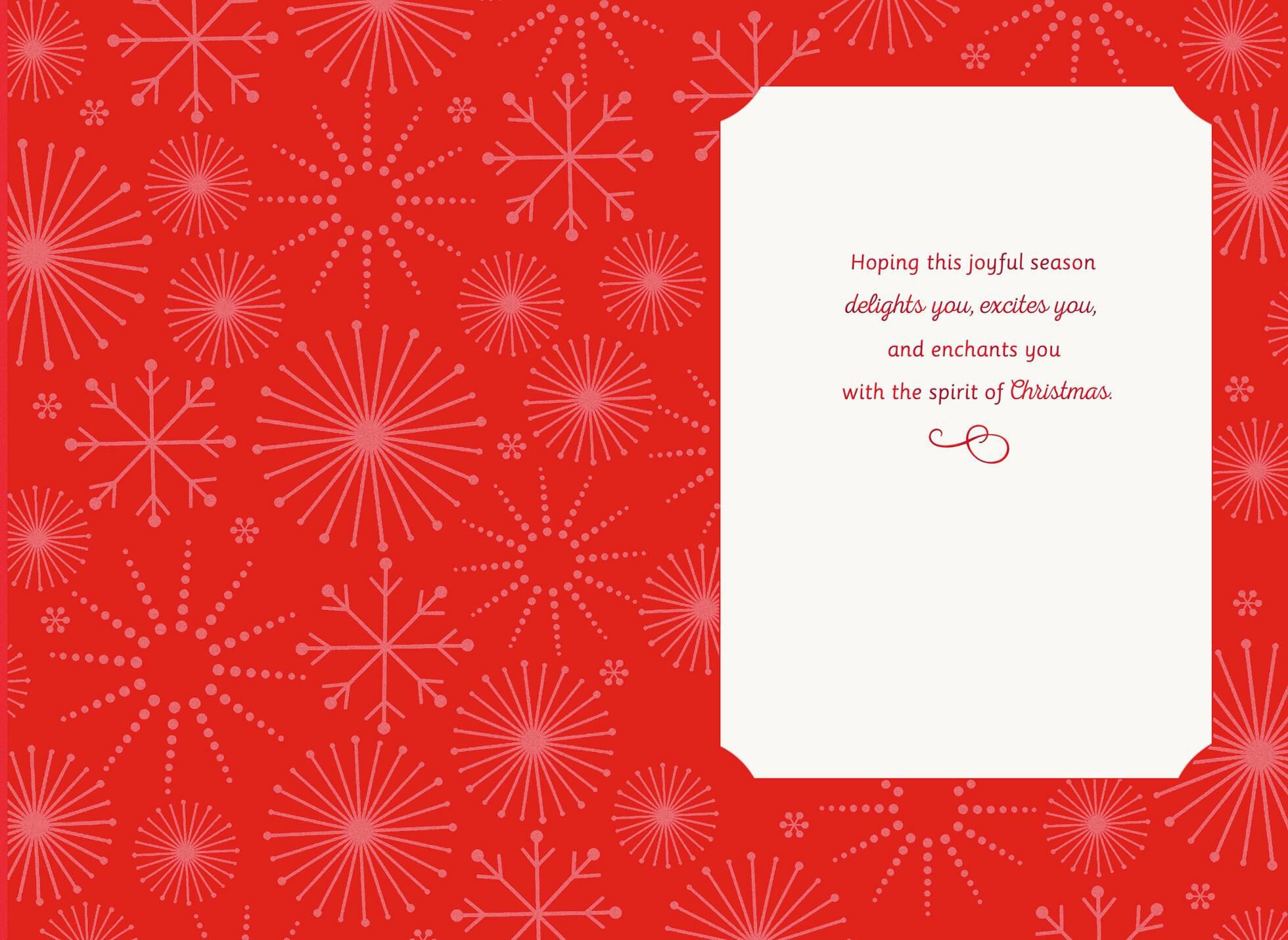 FROSTY THE SNOWMAN™ Wonder, Magic & Fun Christmas Card