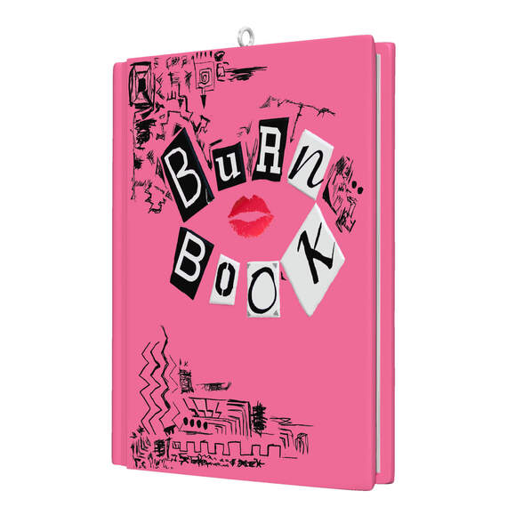 Mean Girls The Burn Book Ornament, , large image number 1