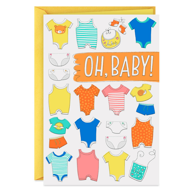 Big Congrats on Your New Little One New Baby Card