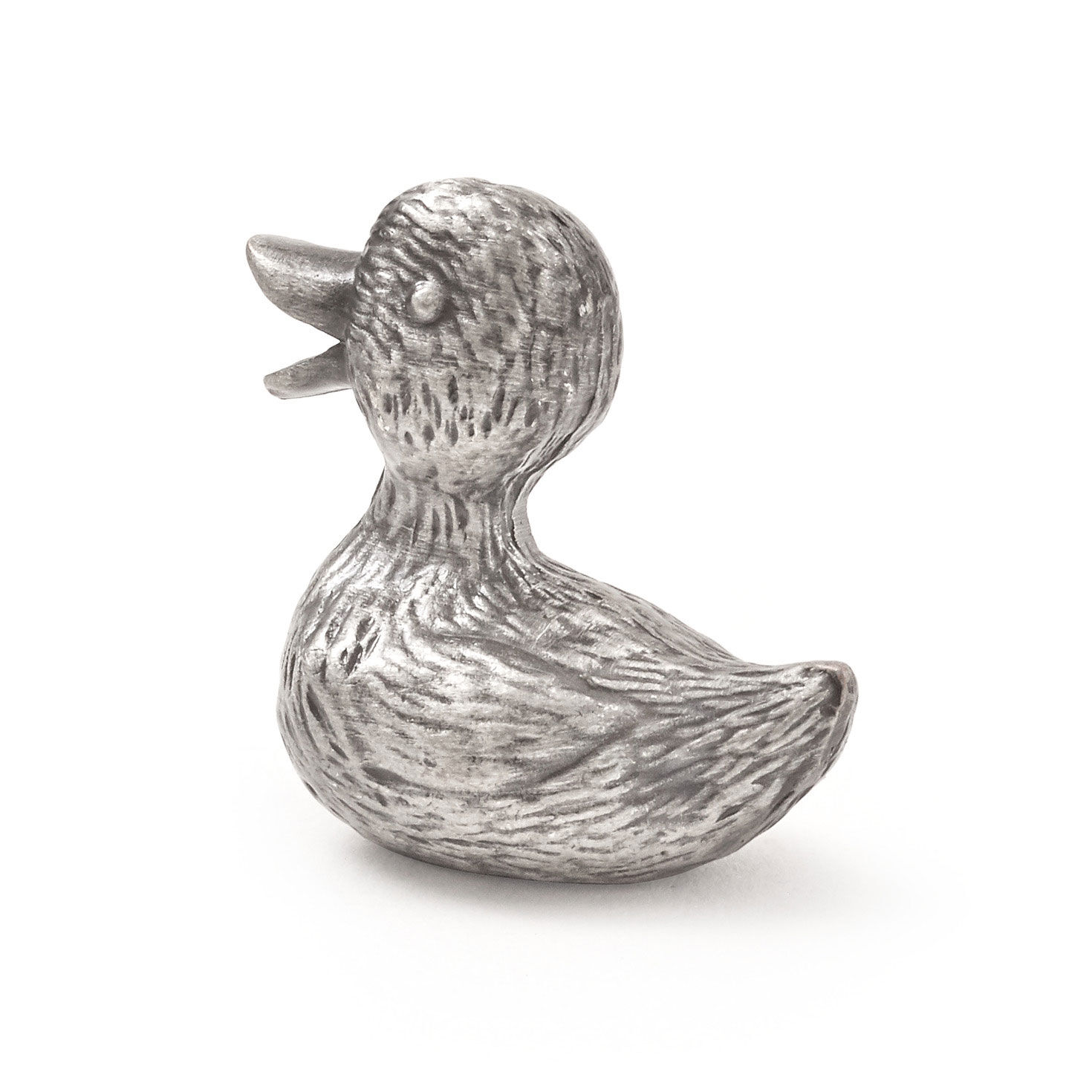 Matte Silver Duckling Metal Token back image number 2